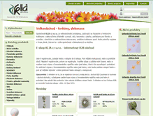 Tablet Screenshot of kvetiny.klia.cz